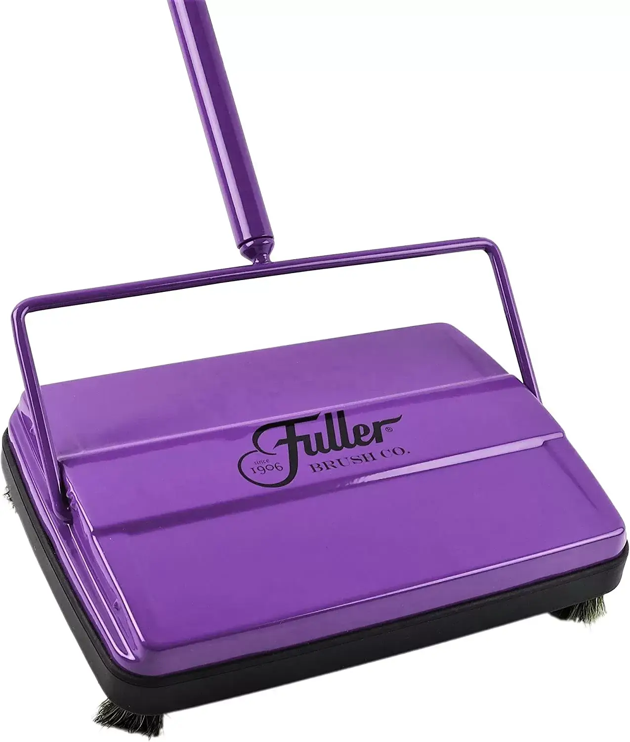 Fuller Brush 17027 Carpet & Floor Sweeper- Mini Stick Cleaner For Hardwood Surfaces, Wood Floors, Laminate, Tile- Small & Portable For The Home Or Office - Cleans Dust Pet Hair- Electrostatic & Silent