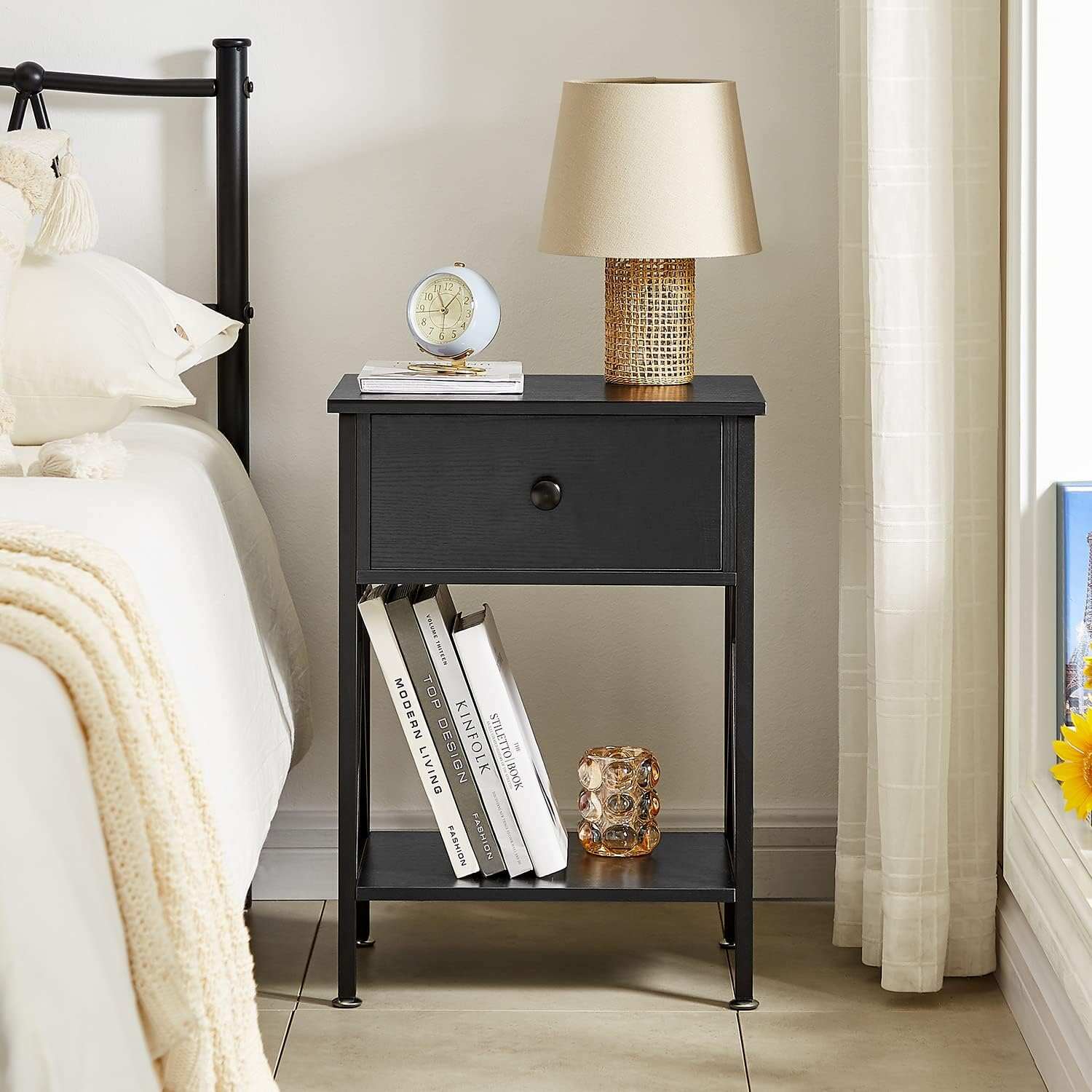VECELO Nightstand Set of 2