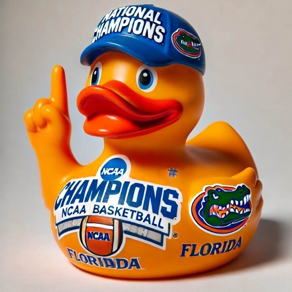 2025 NCAA National Champion Duck