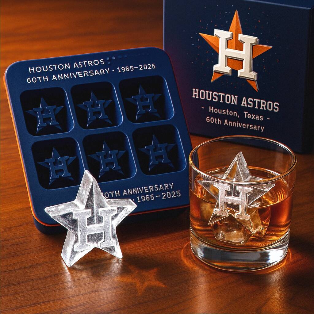 Houston Astros 60th Anniversary Ice Mold