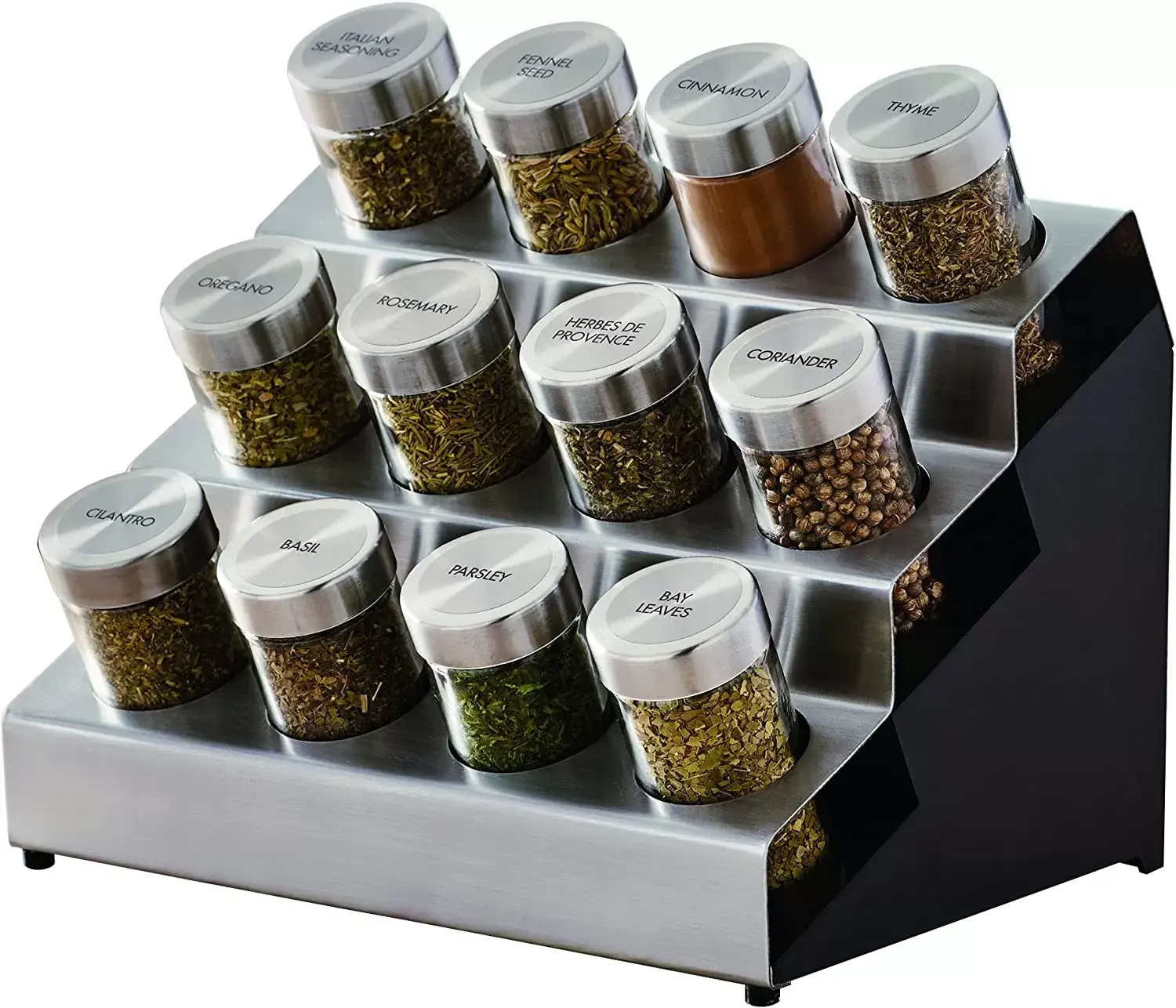 🎁GIFTRotary 20-tank counter top rack tower organizer