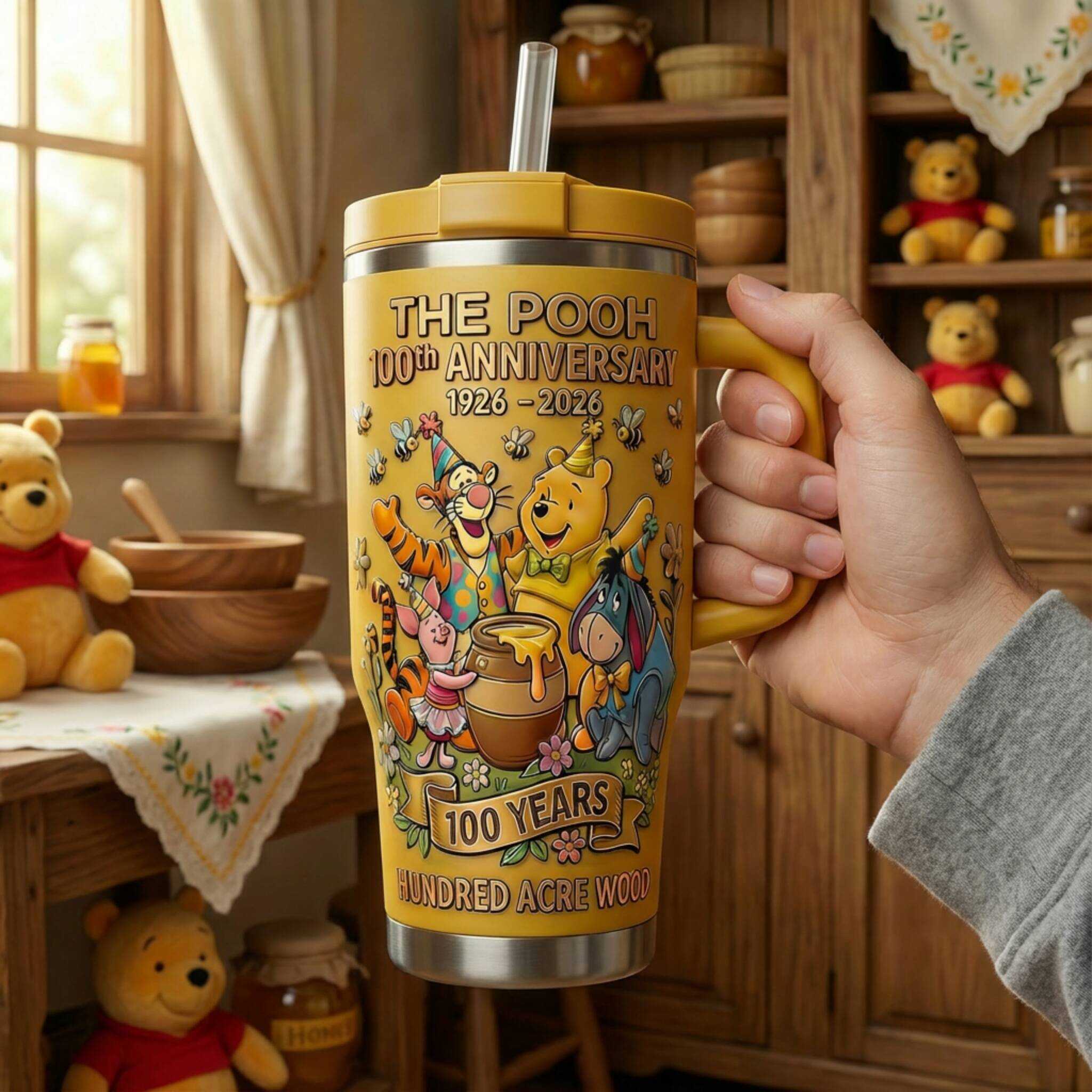 The Pooh 100th Anniversary Tumbler