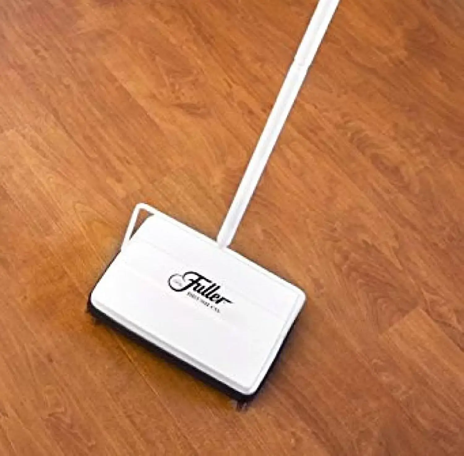 Fuller Brush 17027 Carpet & Floor Sweeper- Mini Stick Cleaner For Hardwood Surfaces, Wood Floors, Laminate, Tile- Small & Portable For The Home Or Office - Cleans Dust Pet Hair- Electrostatic & Silent