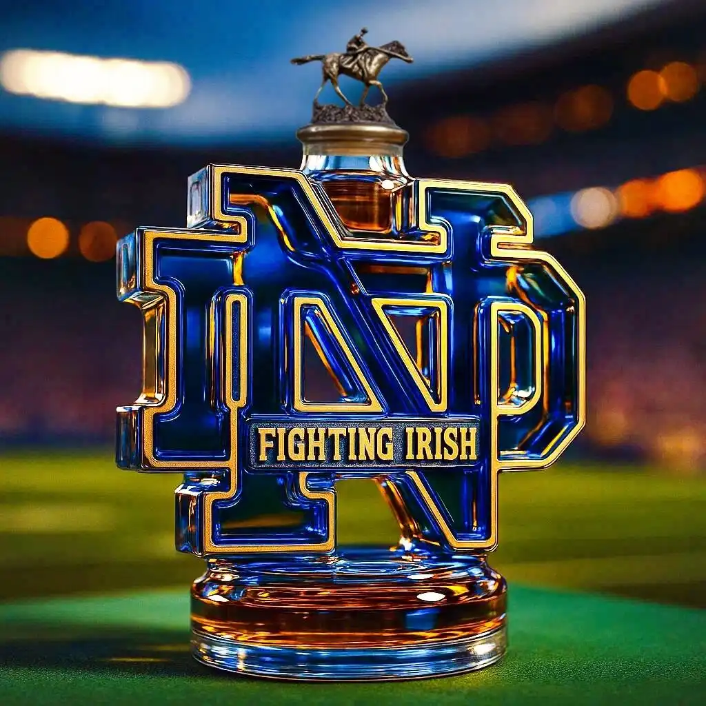 Notre Dame Fighting Irish Whiskey bottle