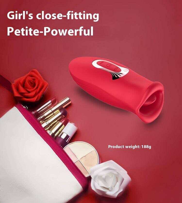 Multi-frequency Tongue Licking Clitoral Vibrator