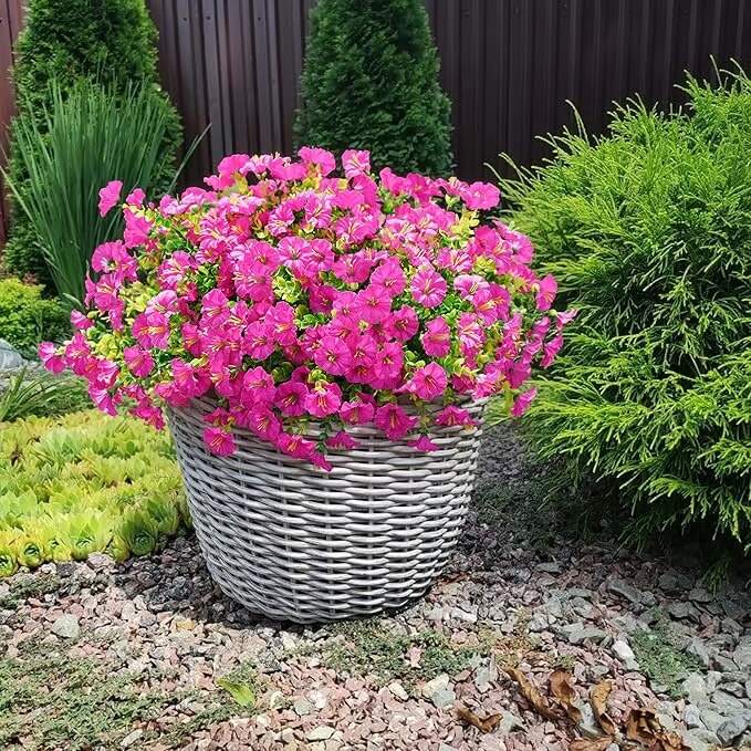 💥Upgraded High-Grade Material🌸UV Resistant Fade-Free Fake Silk Colourful Morning Glory