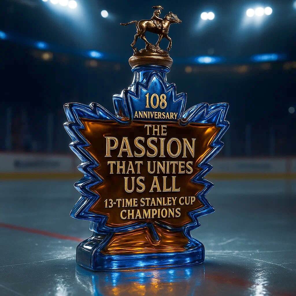 Toronto Maple Leafs Whisky Bottle