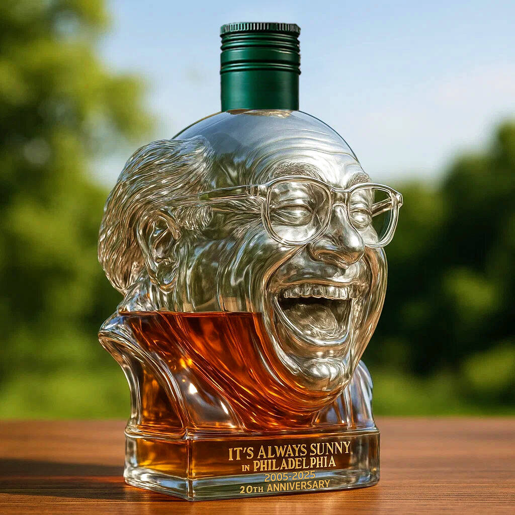 Frank Reynolds Whiskey Bottle-Celebrating the 20th anniversary of It's Always Sunny in Philadelphia