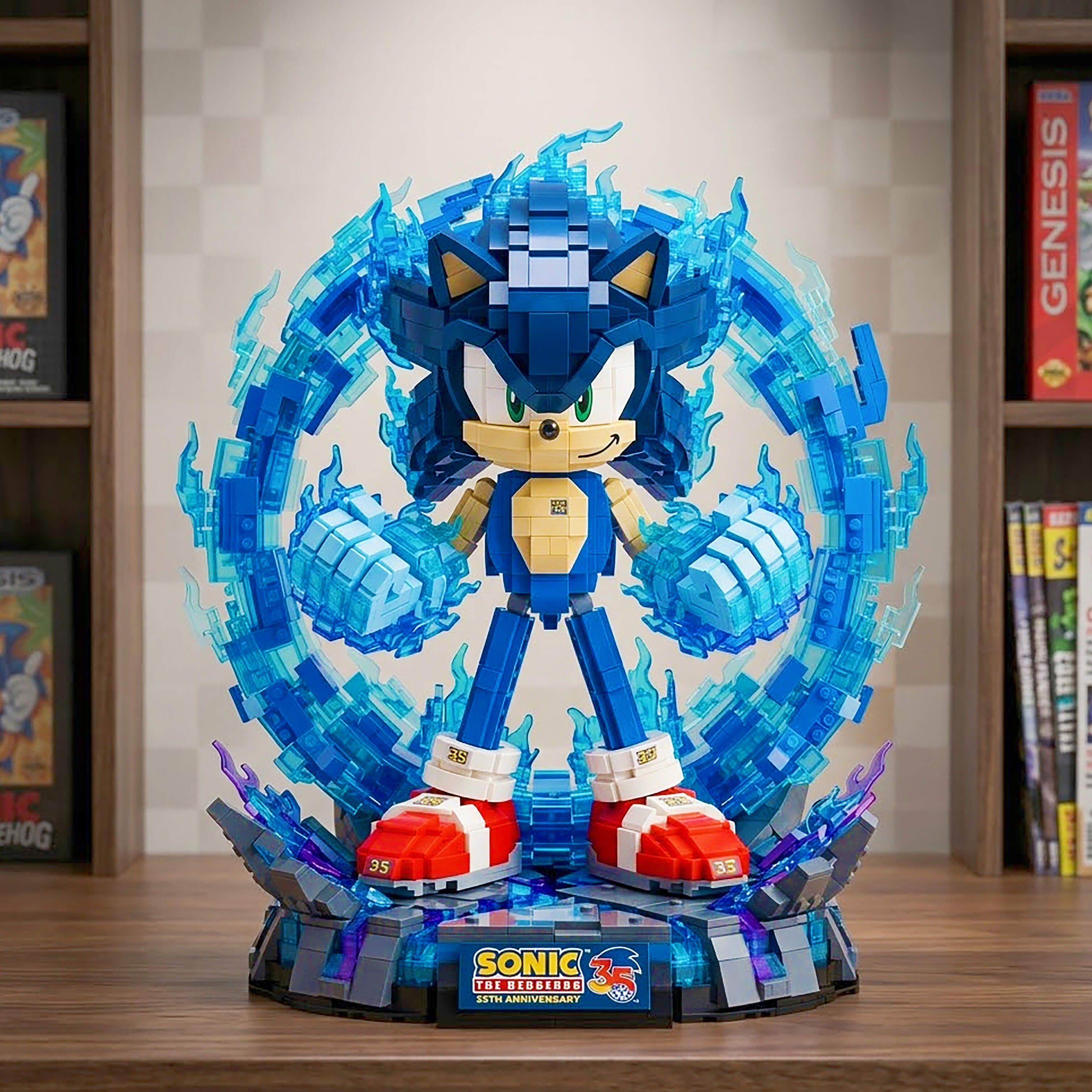 Sonic 35th Anniversary Brick Set 1991-2026 Collectible✨