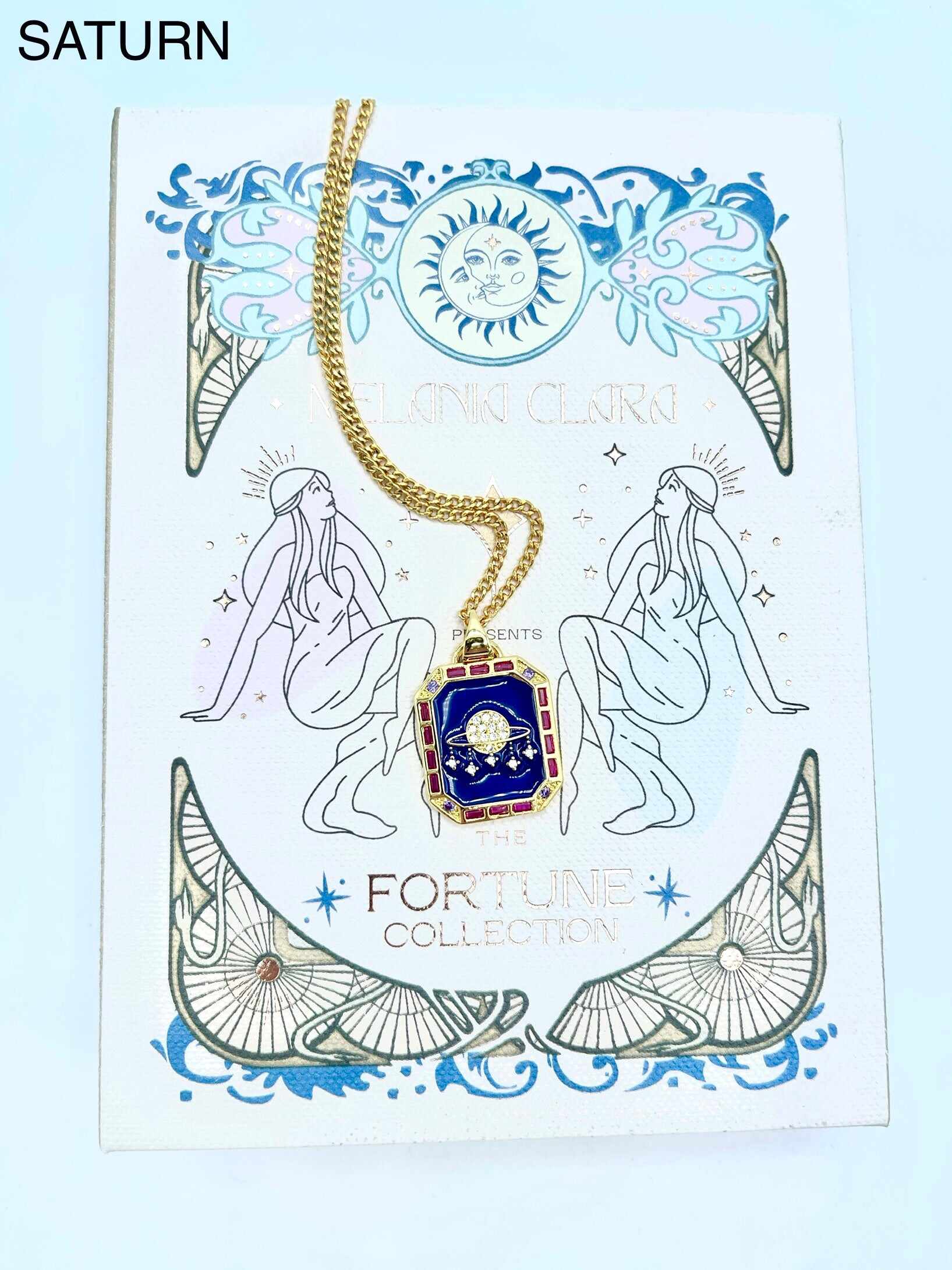 Melania Clara Fantasy Gold Necklace-MULTIPLE STYLES!