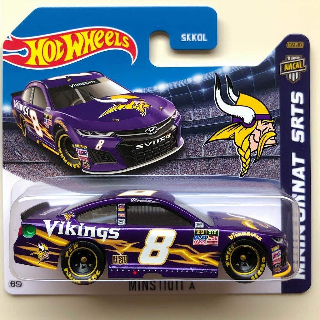 Hot Wheels NFL NASCAR Racing Rides