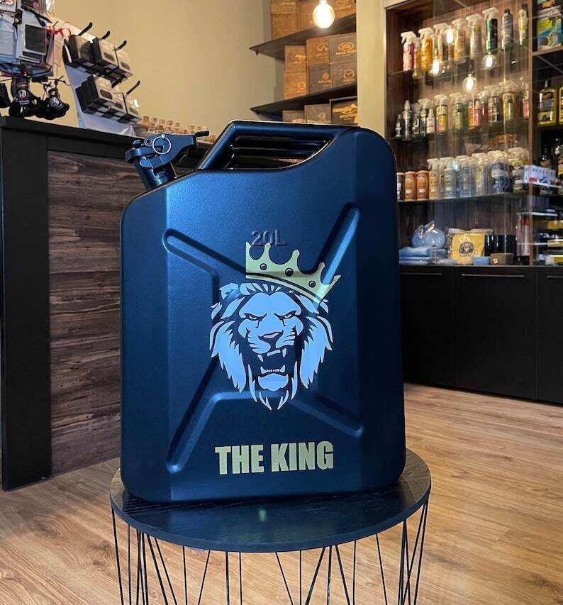 20 L Metal Jerry Can Mini Bar, For 4 People, Personalised Original Gift For a Man, Custom Fuel Bar, Camping Mini Bar, Portable Bar Case