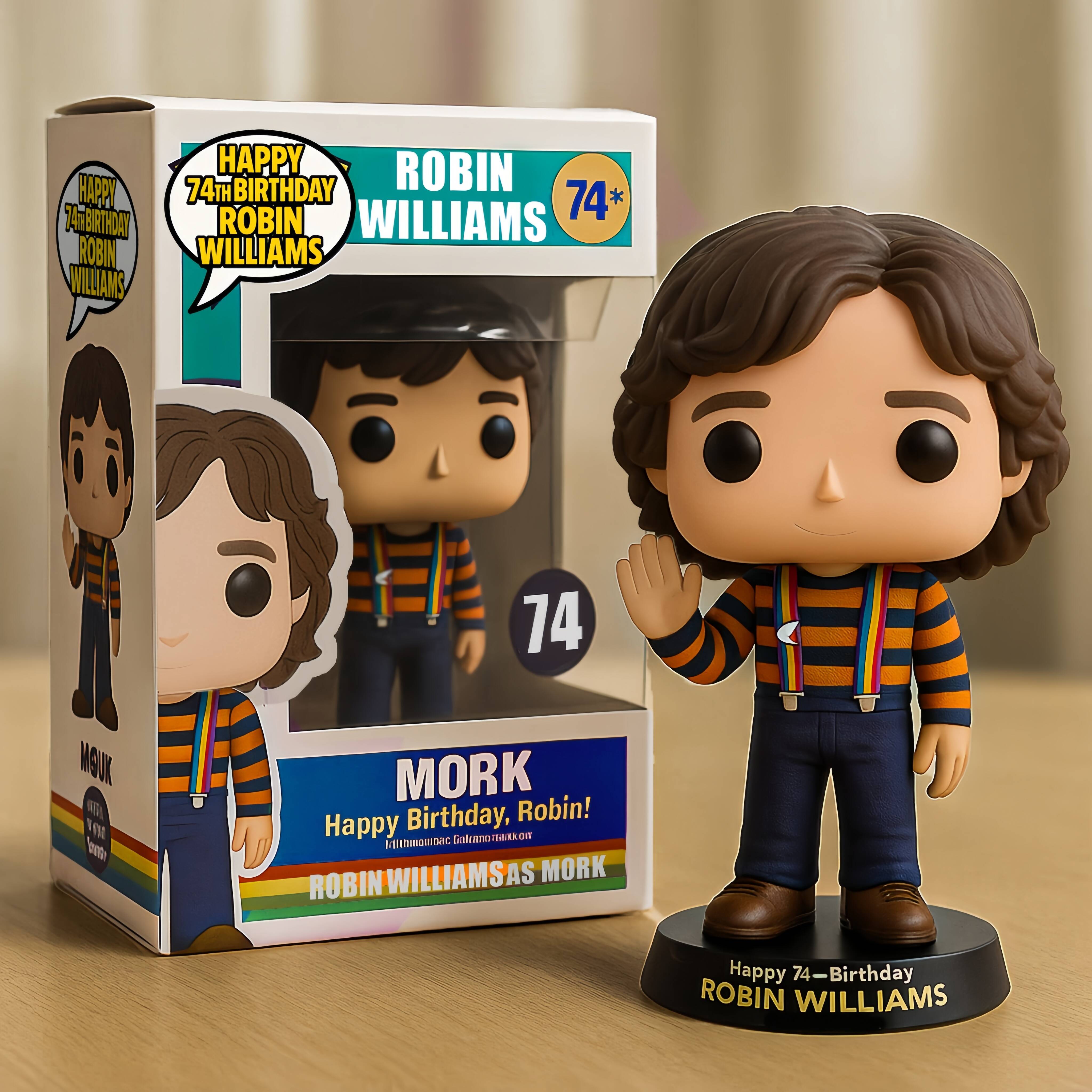 Robin Williams 74th Birthday Commemorative Pop