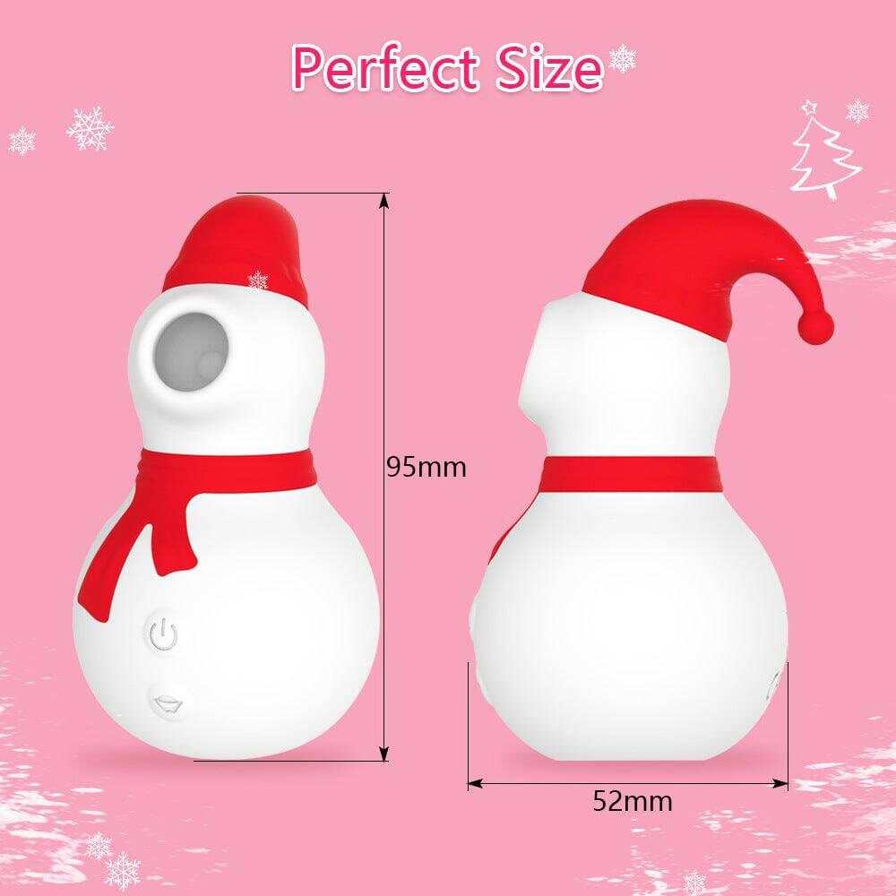 Christmas Snowman Rechargeable Electric Clitoral Vibrator