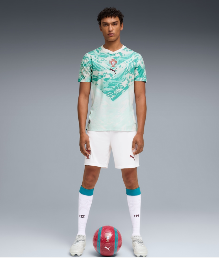Portugal National Team Puma 2026 Away On-Field Authentic Jersey - White