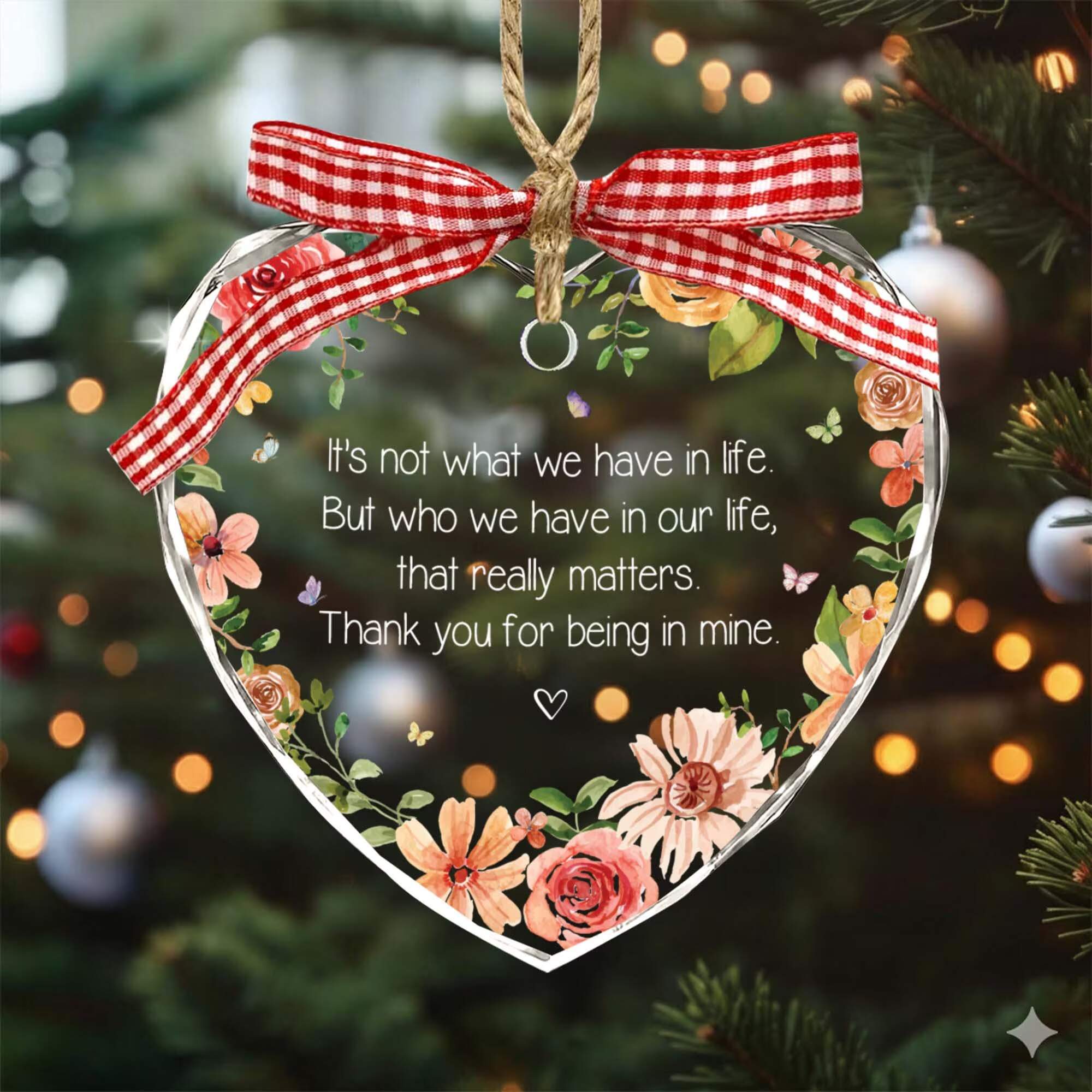 Bestie Glass Keepsake