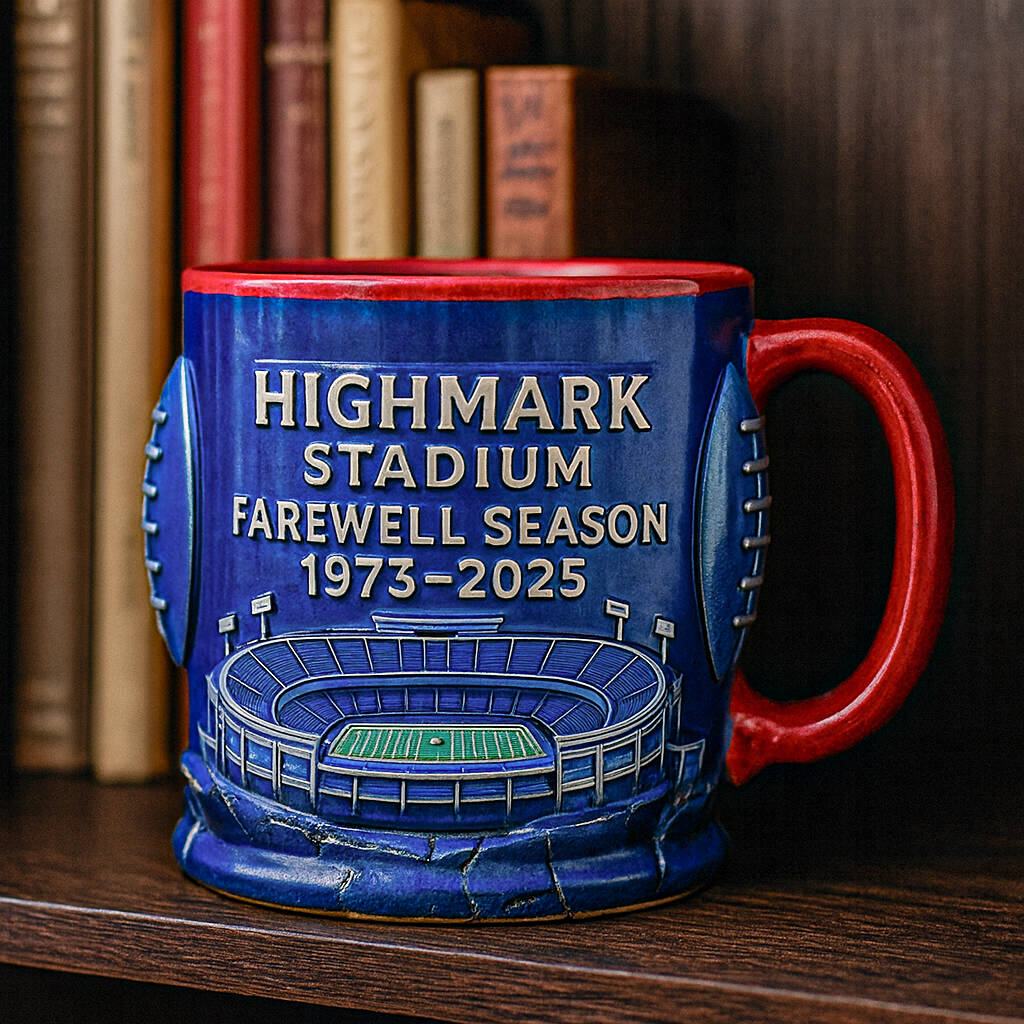 Highmark Stadium Farewell Season 3D Mug