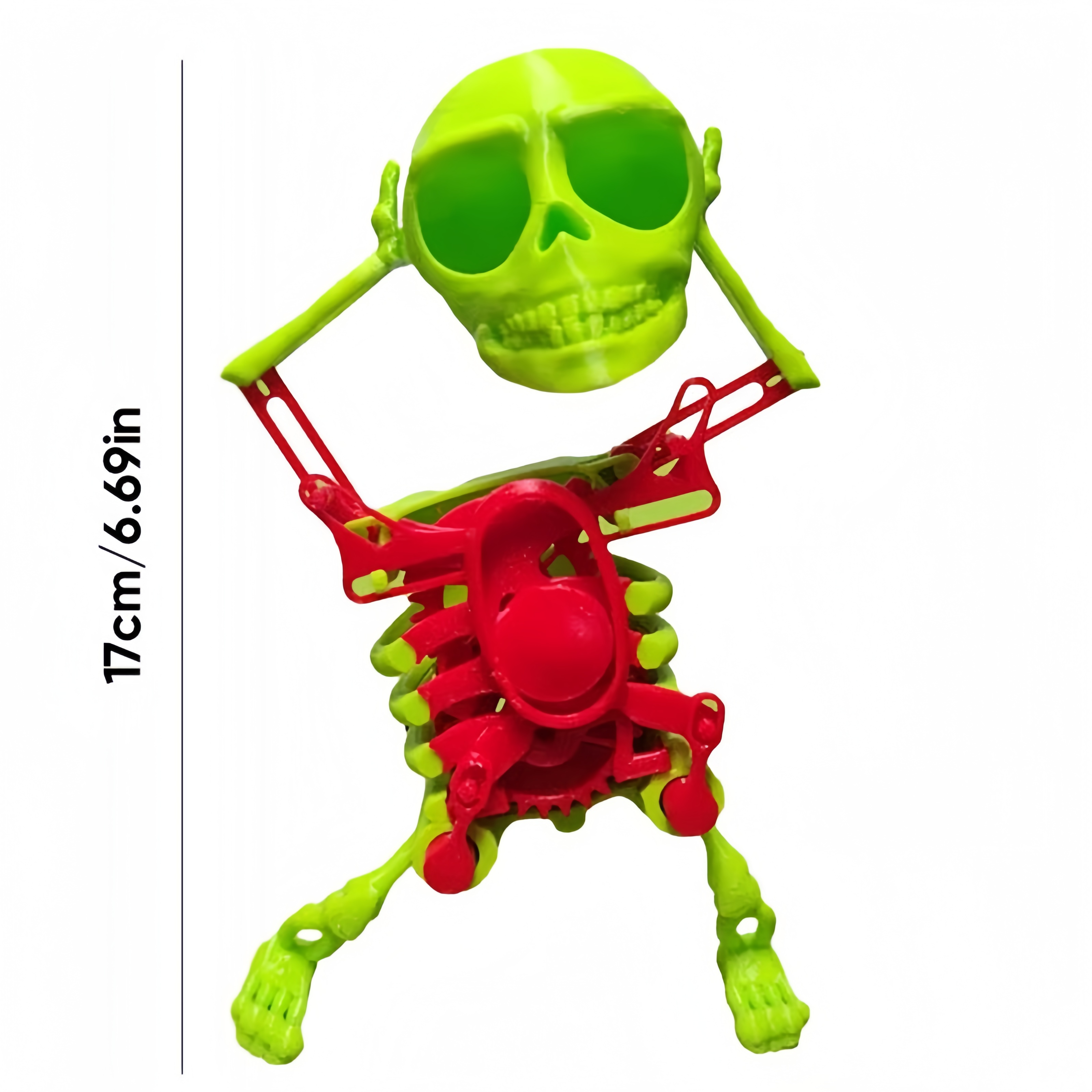 Dancing and Swinging 3D Skull Toy🎉