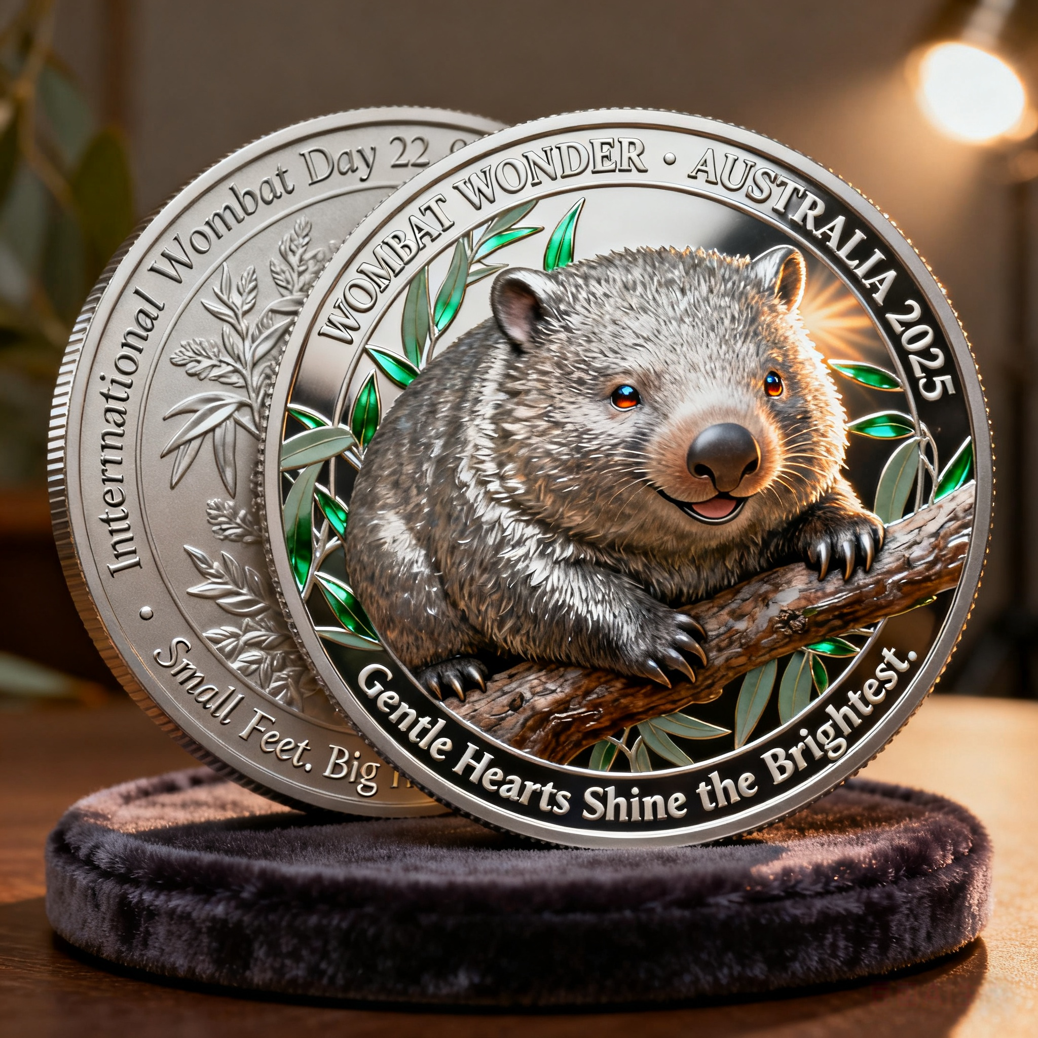 Gentle Hearts Coin｜International Wombat Day 2025 Edition