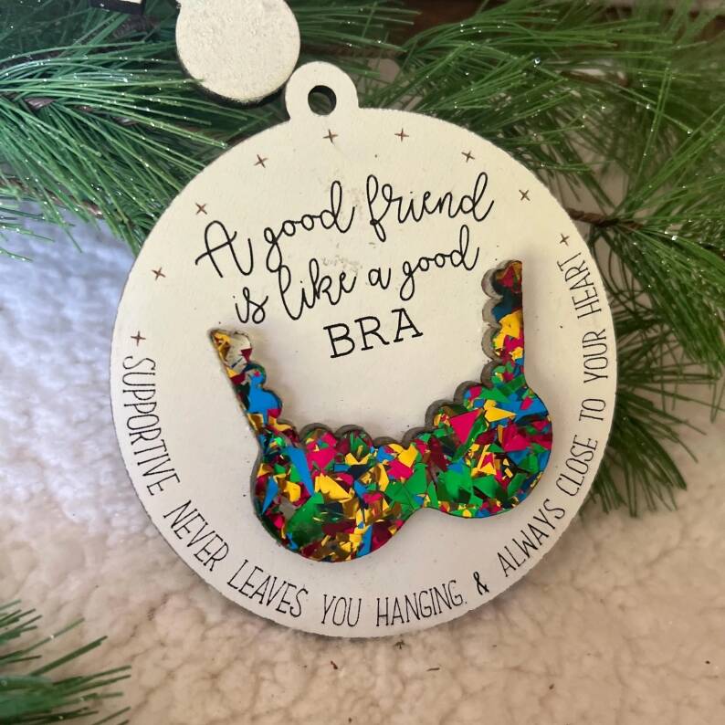 Best Friend Gift | Good Friend is Like a Bra