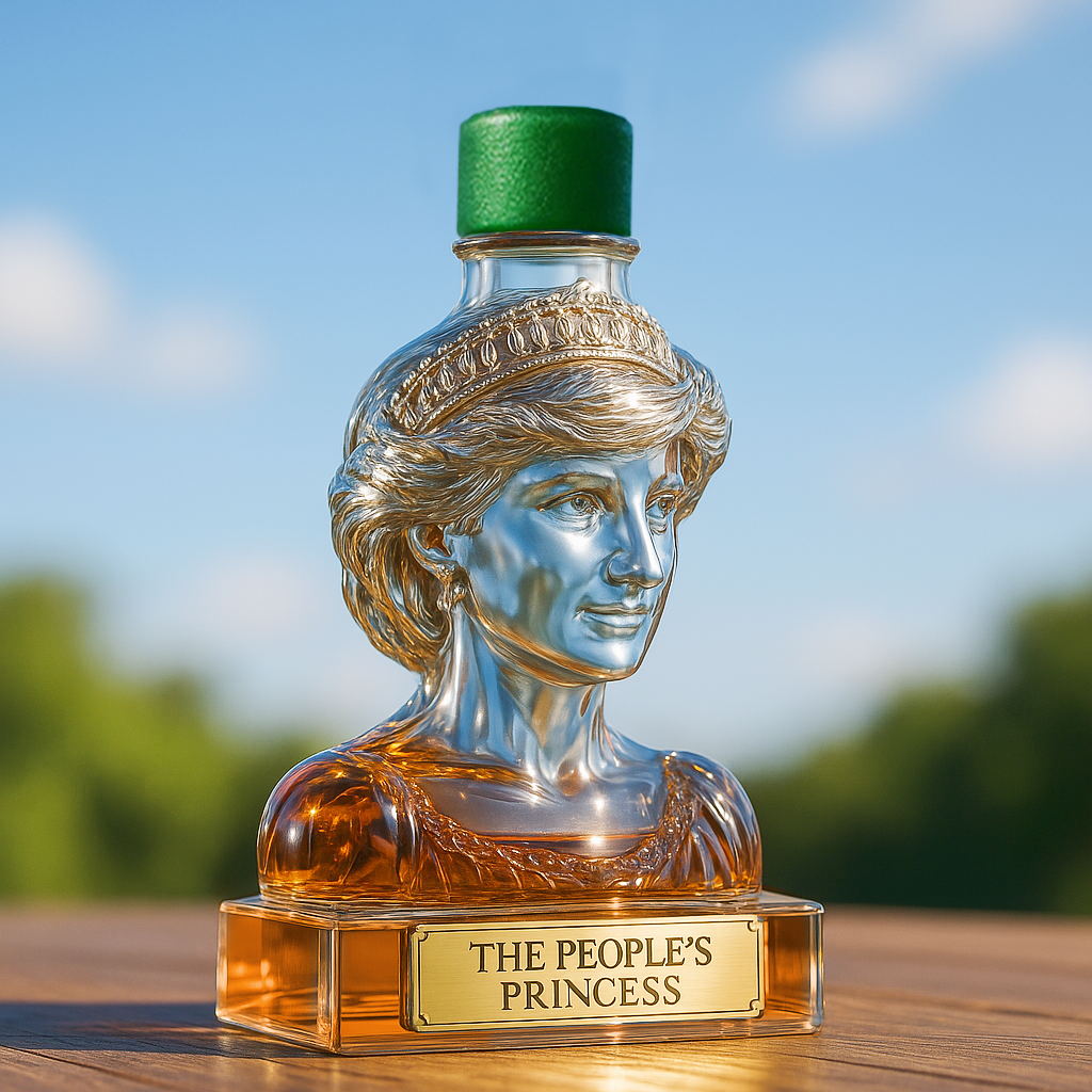Princess Diana Commemorative Whiskey Bottle