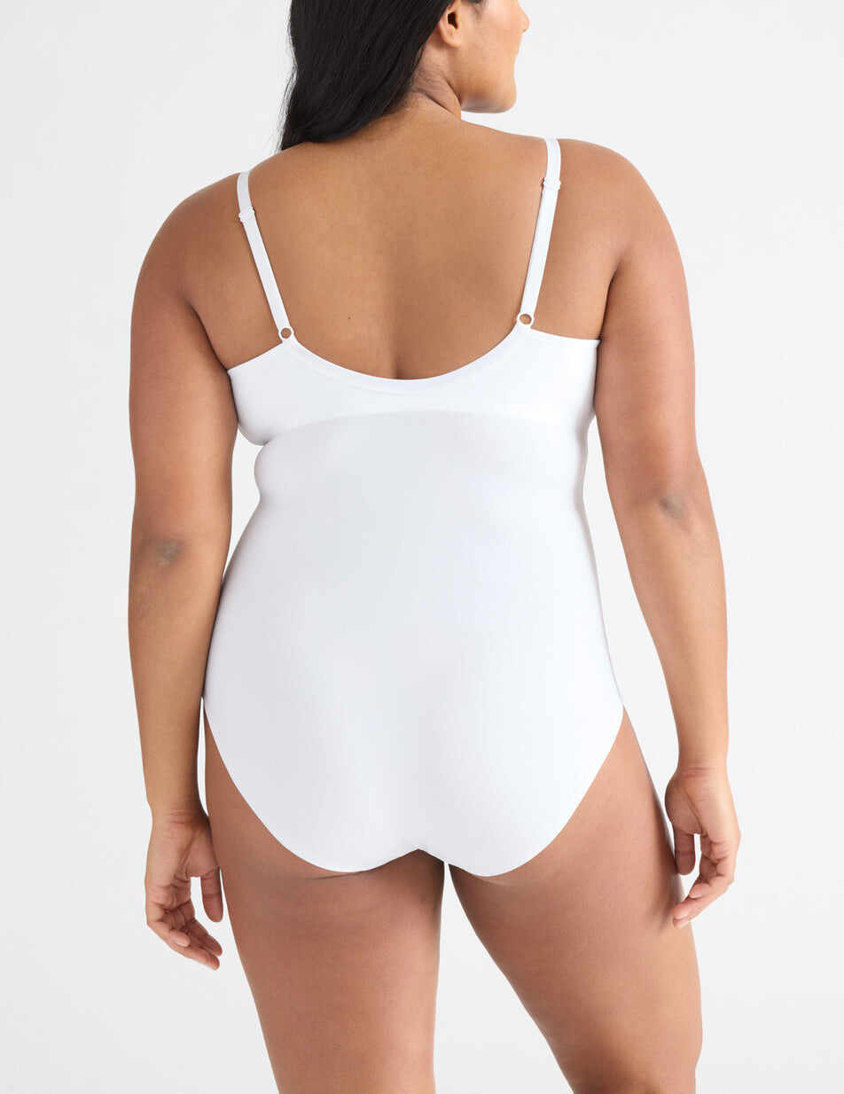 Mesh Deep V Bodysuit