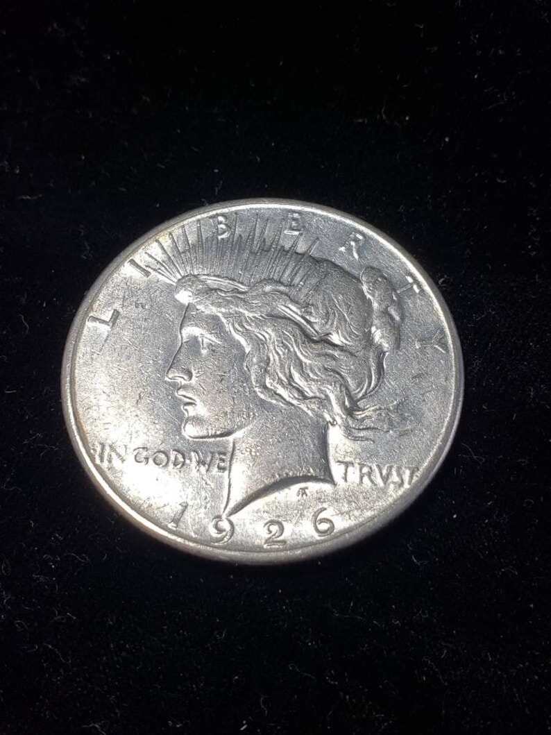 1926 S  Peace Dollar - VF+ Reg 59  lot#  119