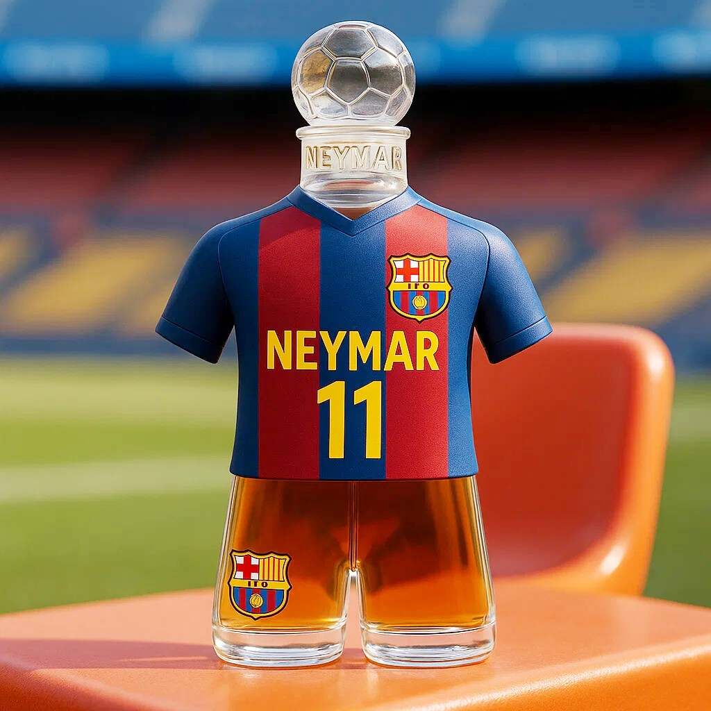 Soccer Superstar Whisky Bottle