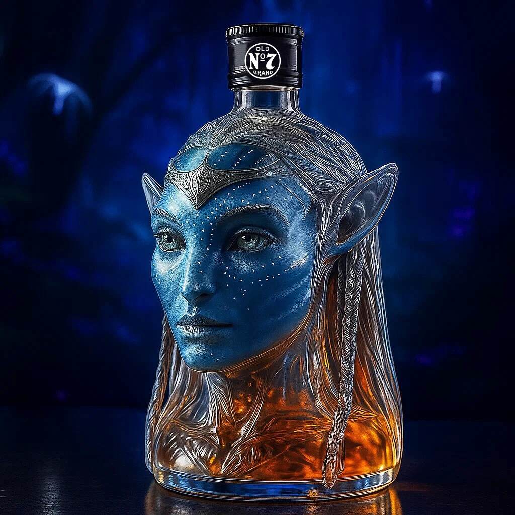 Avatar—Jake Sully & Neytiri Limited Edition Whisky Bottle