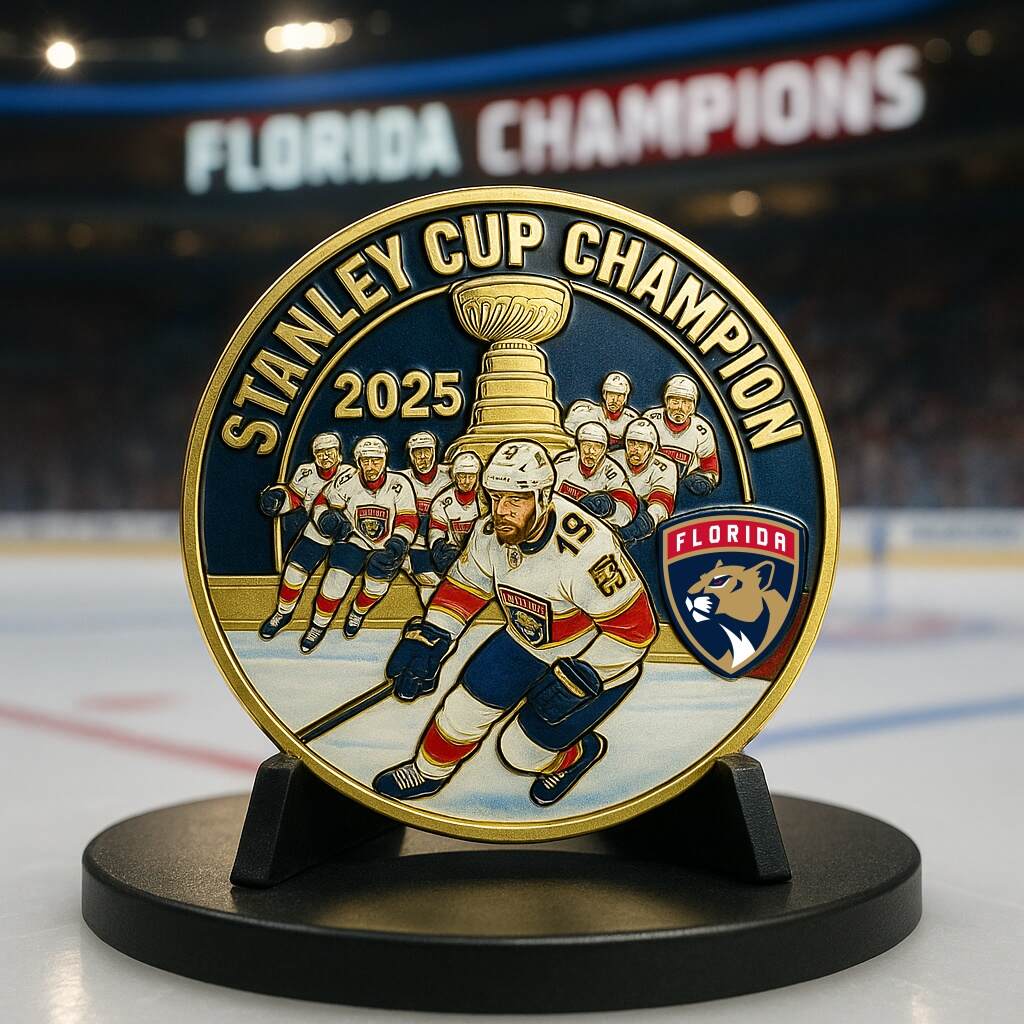 🎉Florida Panthers 2025 Championship Coin!