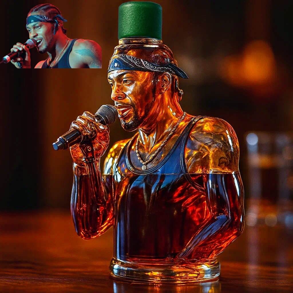 R&B Godfather Whiskey Bottle