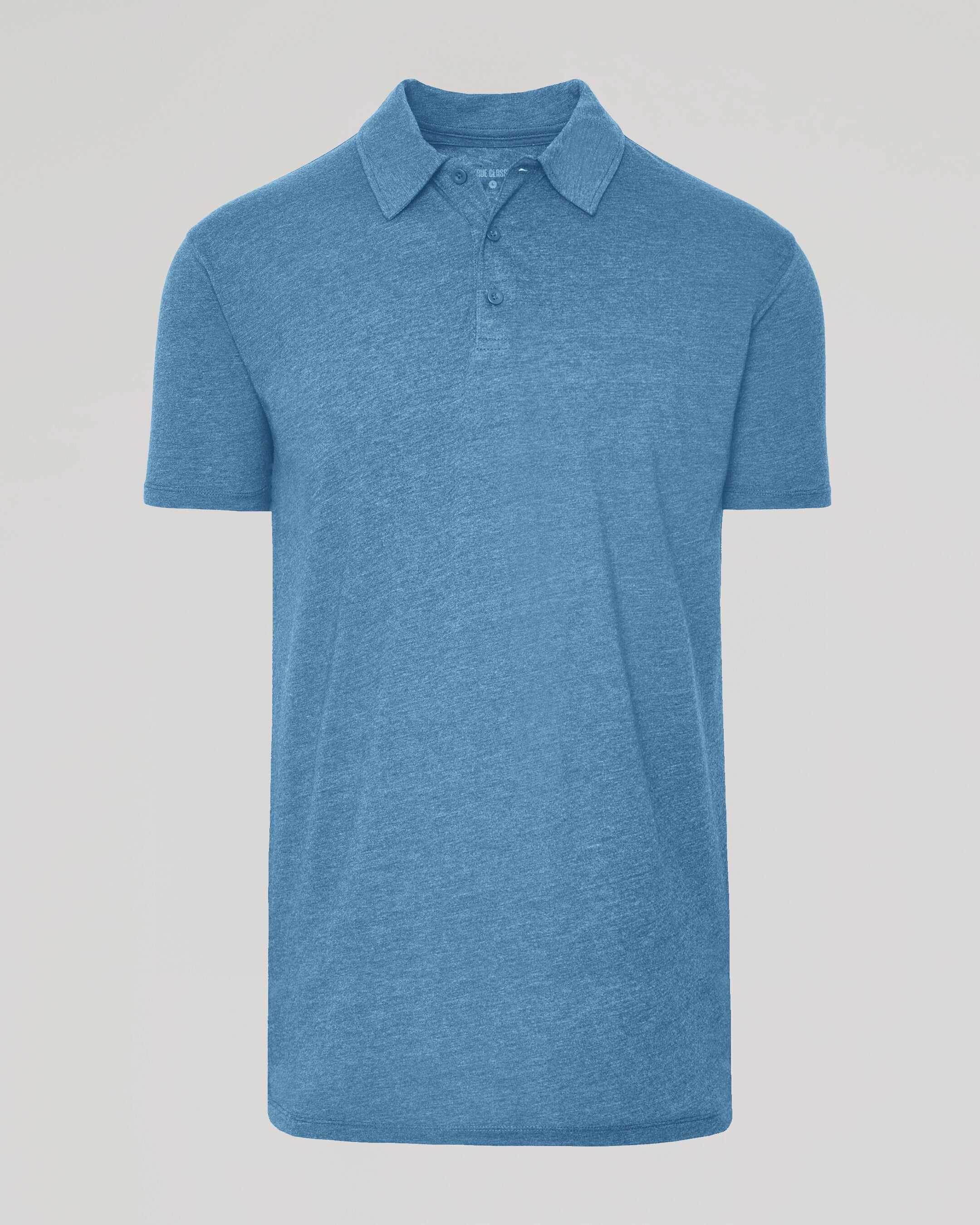 Dark Heather Tempest Short Sleeve Tall Polo