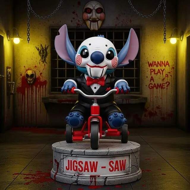 Stitch of Terror- Horror Icon Resin Statue Series