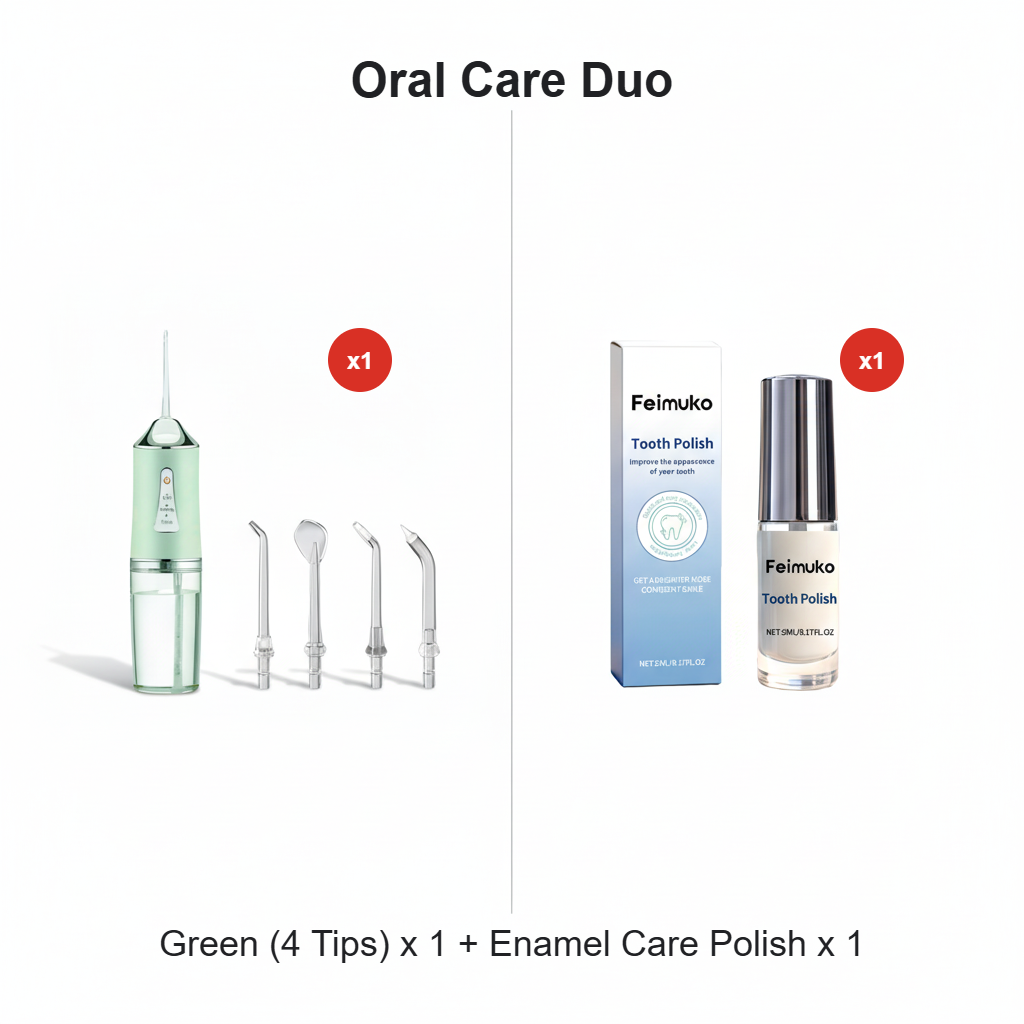 ⏳ Time-Limited Special! ⏰ Portable Oral Irrigator – Water Flosser! 💧🦷