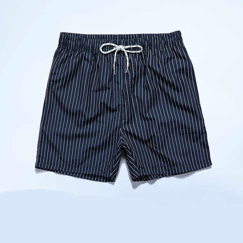 Polyester Fiber Striped Triangle Lining Shorts