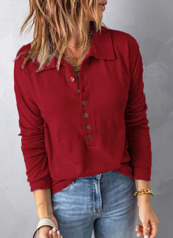 🔥Summer Arrivals🌟Women's Cotton V-Neck Comfortable Shirt