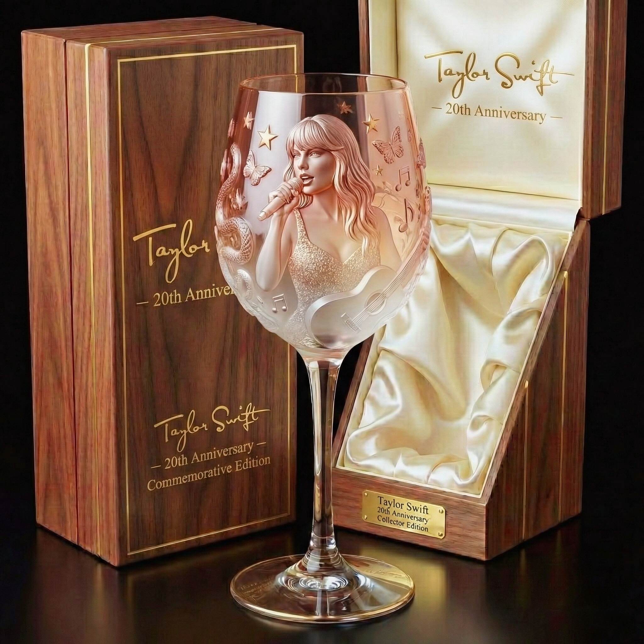Taylor Swift 20th Anniversary Collector Glass