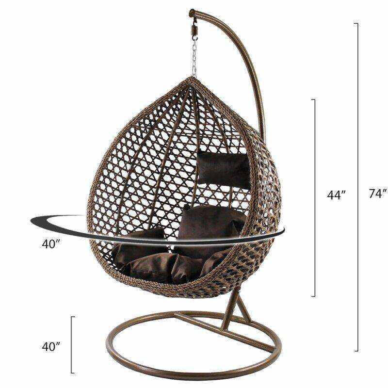 Giovanni Porch Swing with Stand