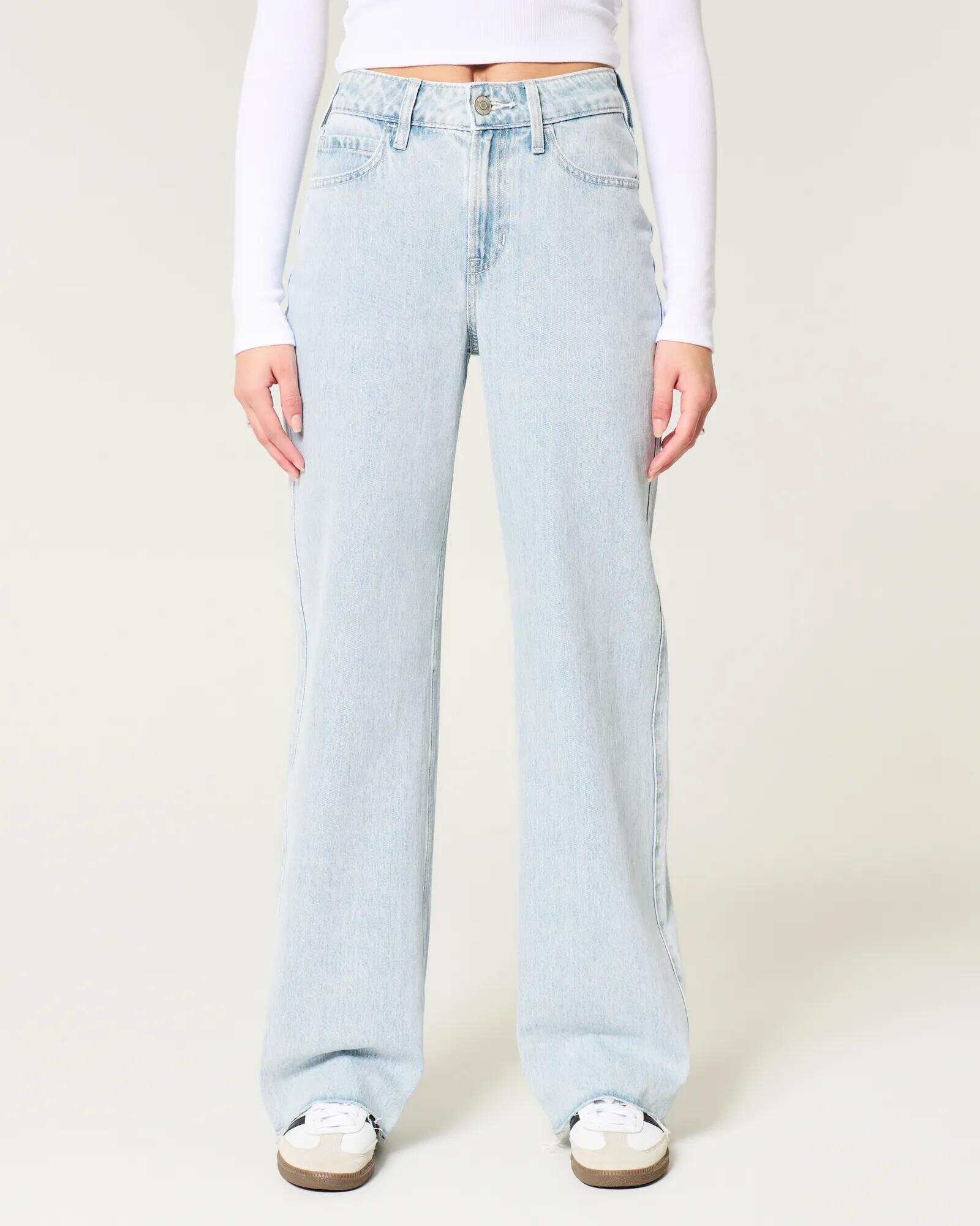 High-Rise Baggy Jeans