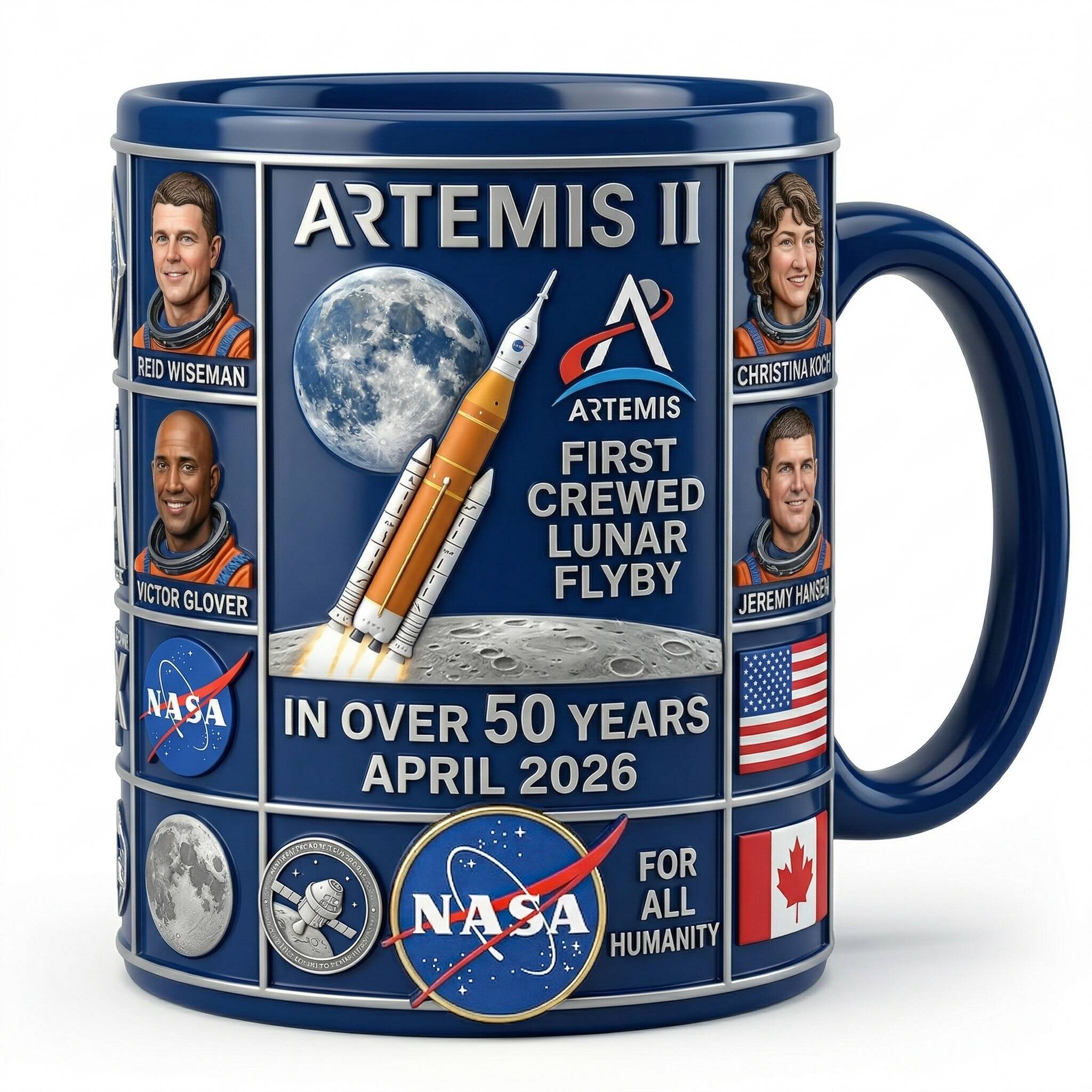 🚀🌕Artemis II Commemorative Mug