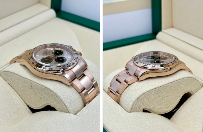 NEW 2025 Rolex Daytona 40mm 126505 Rose Gold Sundust Dial