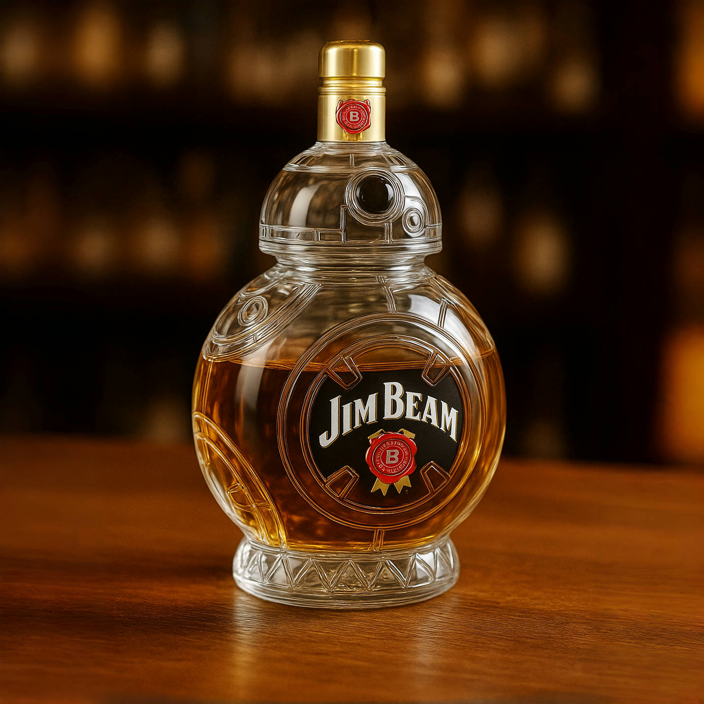 BB-8 Whiskey Bottle