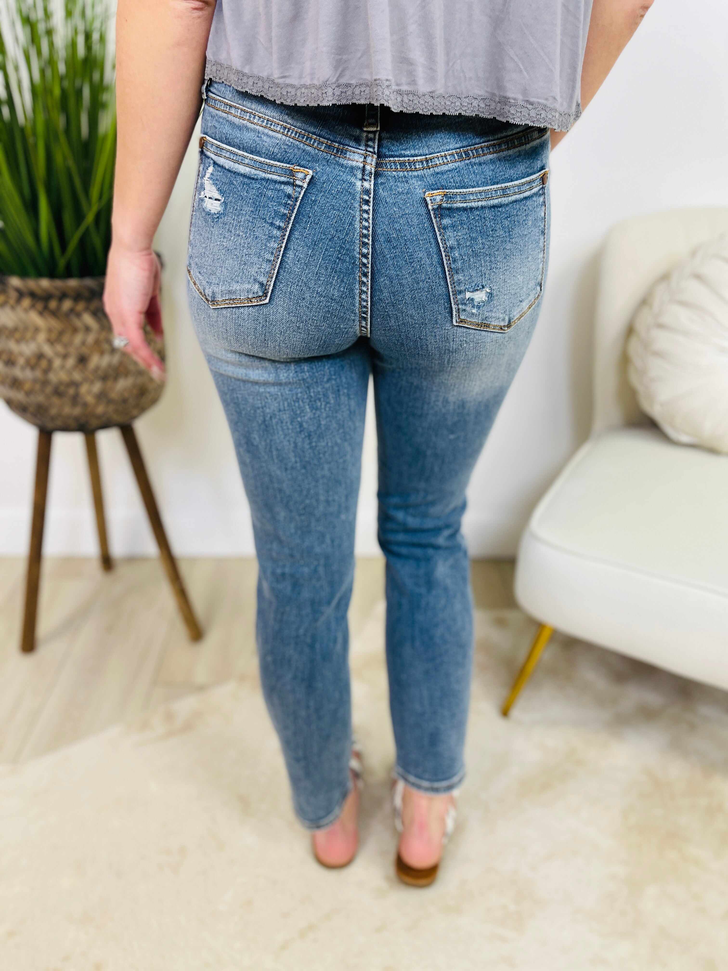 Plus/Reg Call Me Slim Fit Jeans
