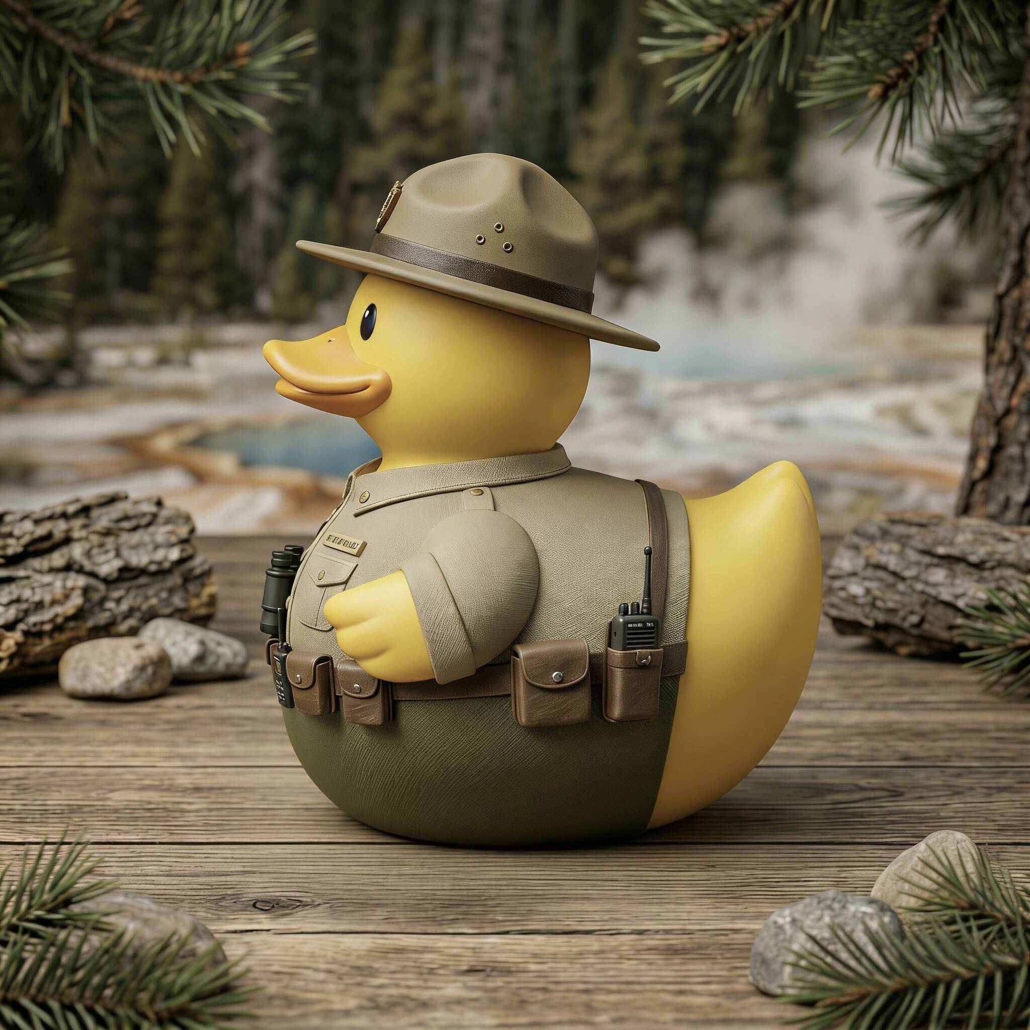 Yellowstone Ranger Duck - Premium Collectible Figurine🦆