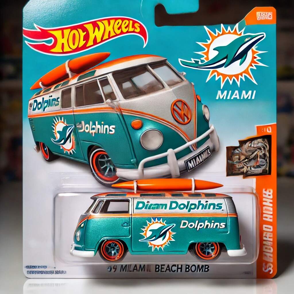 Hot Wheels NFL '69 Beach Bomb