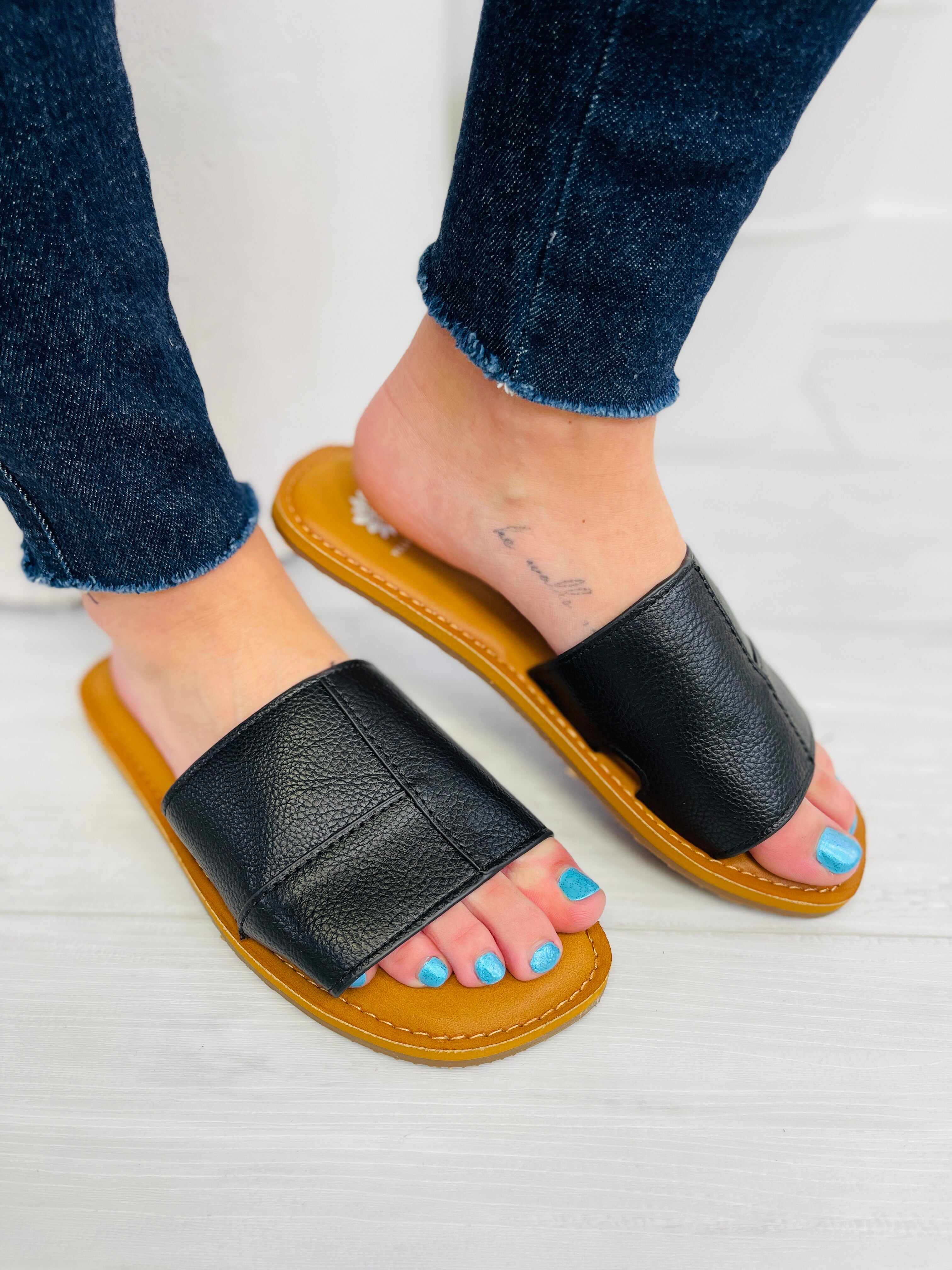 Sync Up Sandals- Multiple Colors!
