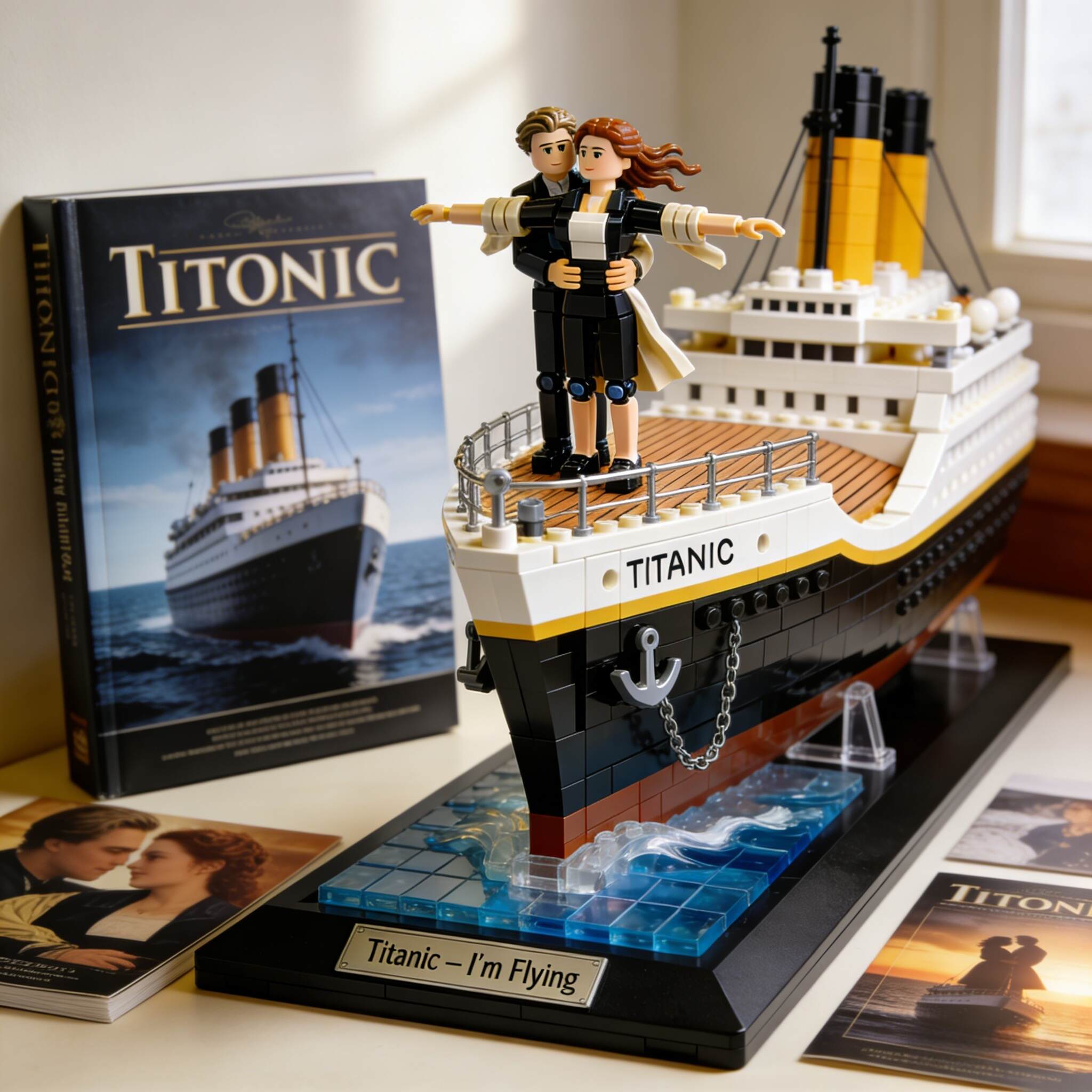 Titanic – You Jump, I Jump Brick Display Set