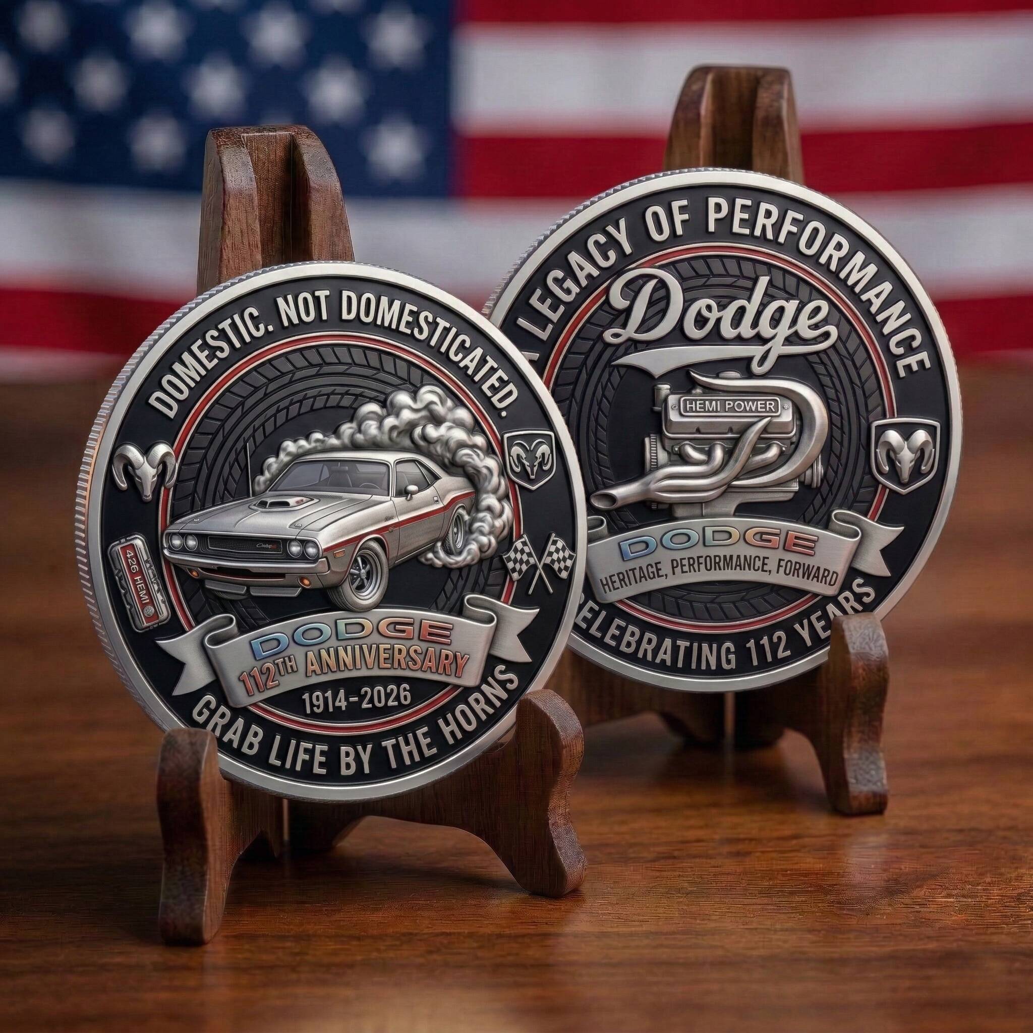 Dodge 112th Anniversary Coin