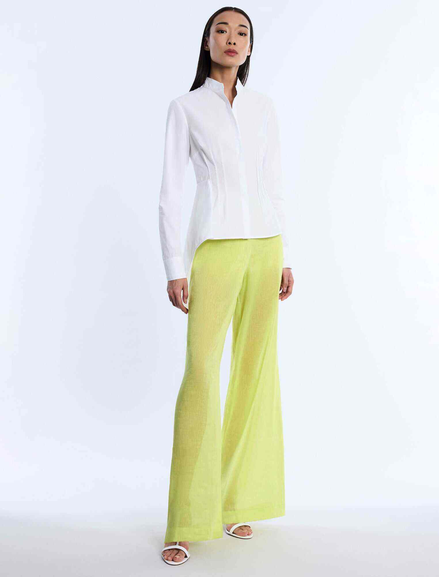TestAsymmetrical Hem Shirt