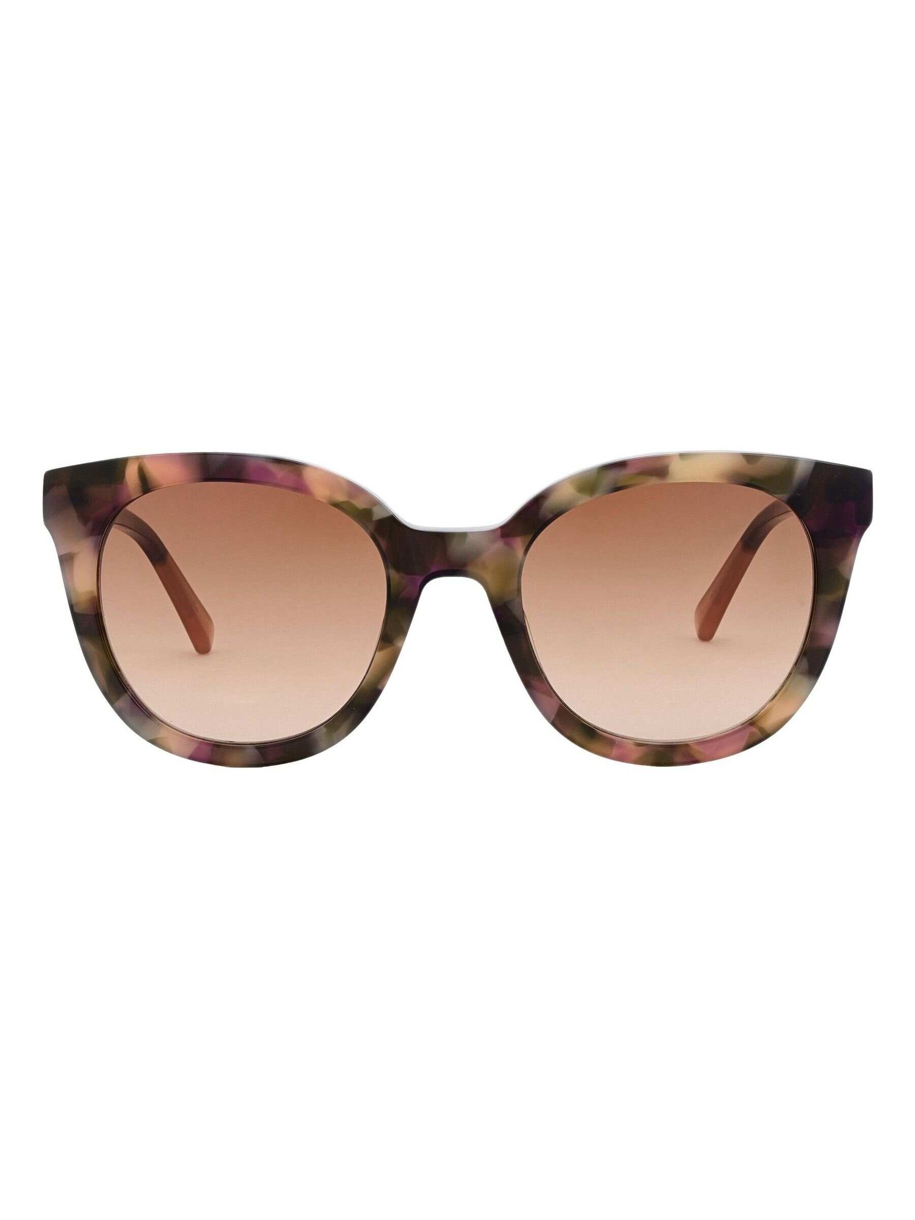 Brown Round Sunglasses